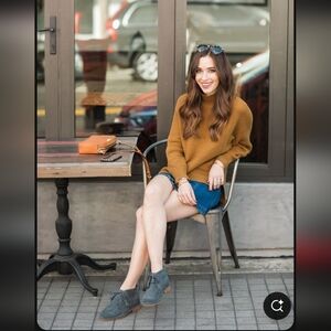 Clarks suede booties